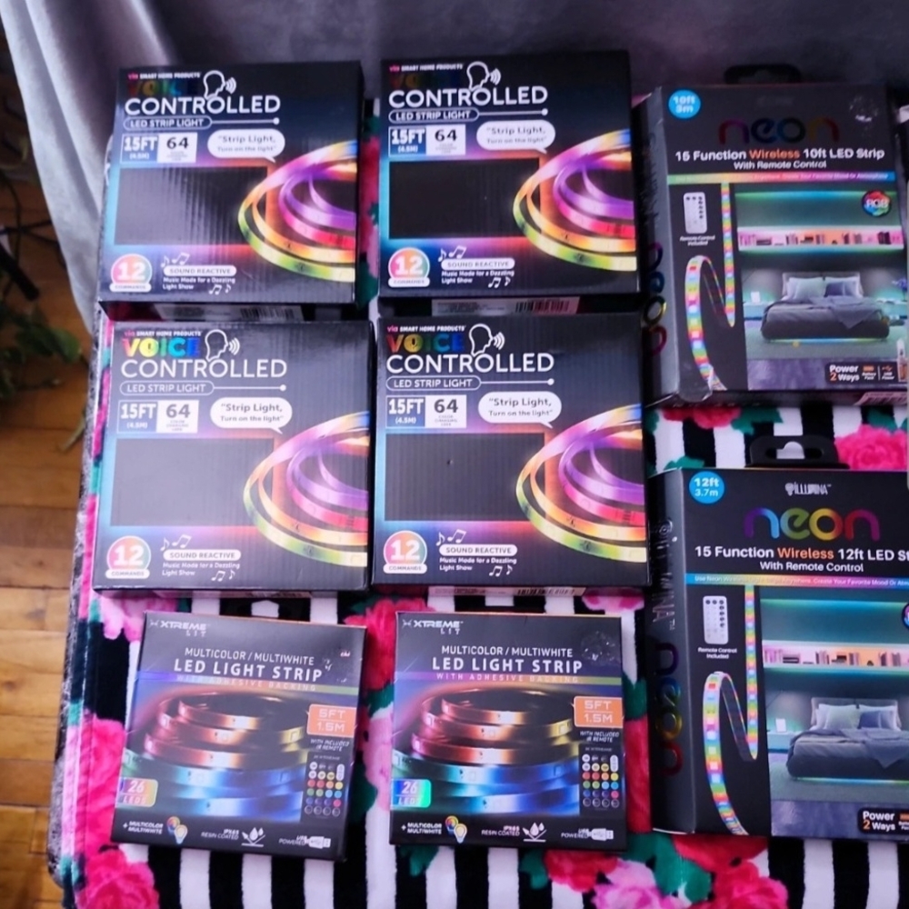 Vibrant LED Light Strip with Remote Control - Picture 10 of 10